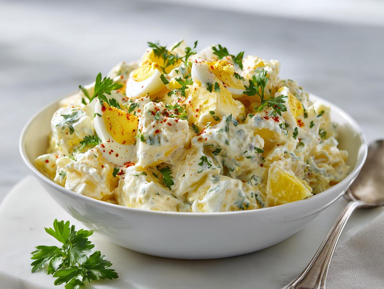 Grandma's Classic American Potato Salad for Summer BBQs